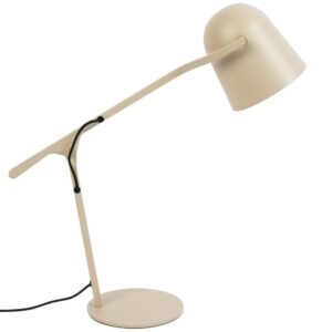 Béžová kovová stolní lampa ZUIVER LAU